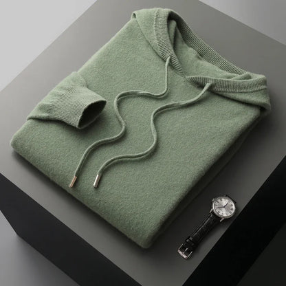 Reuben | Luxurious Cashmere Drawstring Hoodie