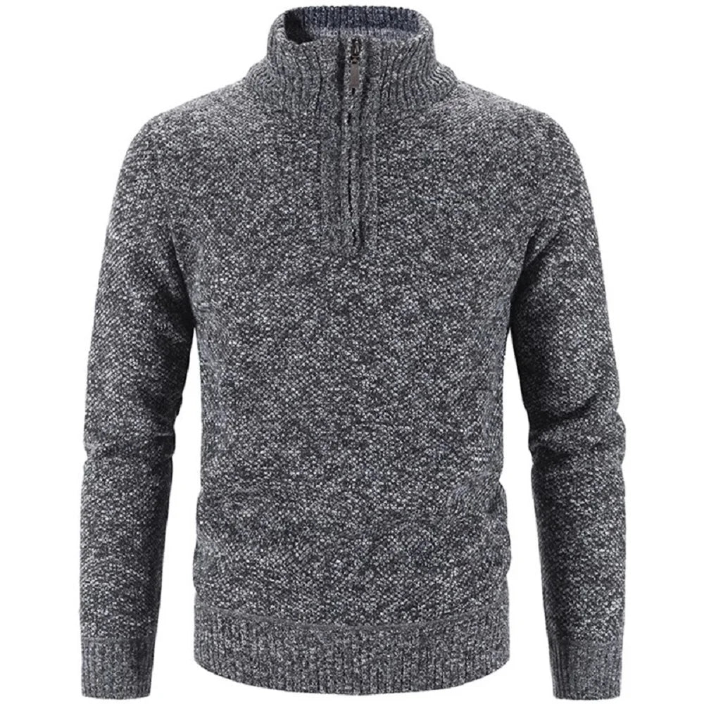 Isaac | Luxe Half-Zip Sweater