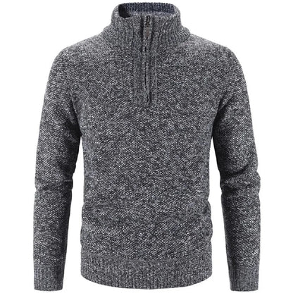 Isaac | Luxe Half-Zip Sweater