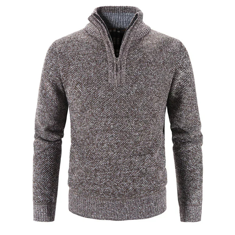 Isaac | Luxe Half-Zip Sweater