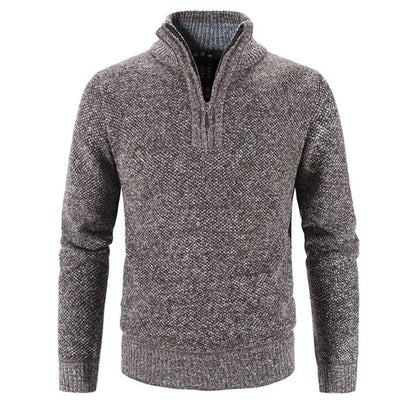 Isaac | Luxe Half-Zip Sweater