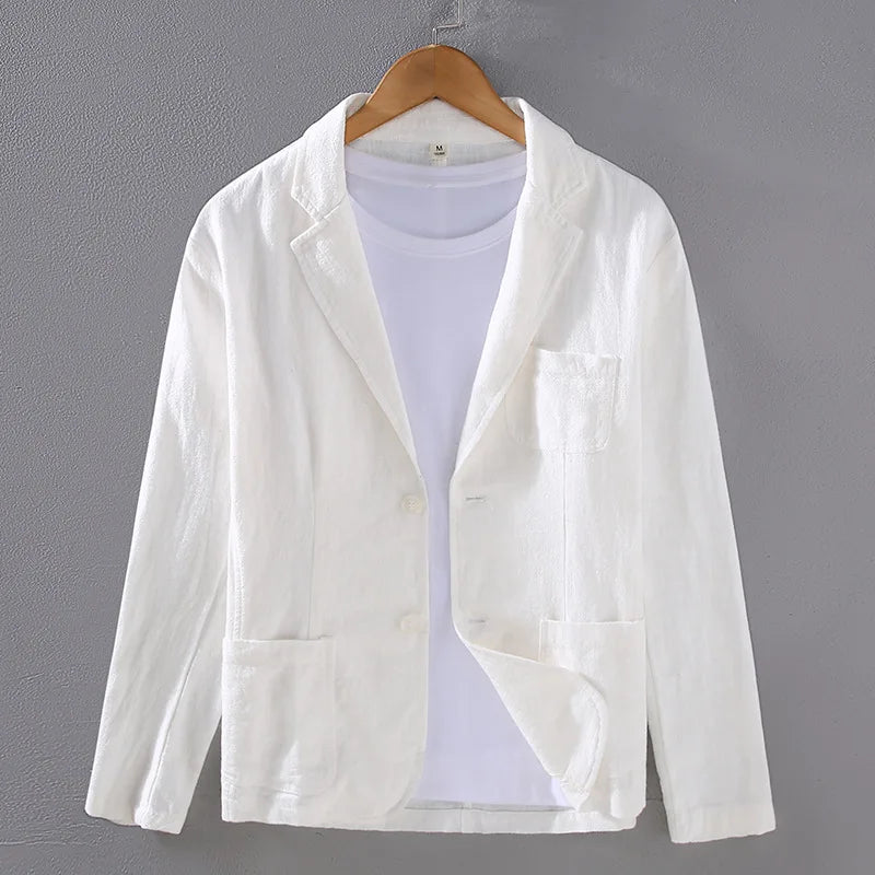 Jasper | Luxe Cotton-Linen Blazer