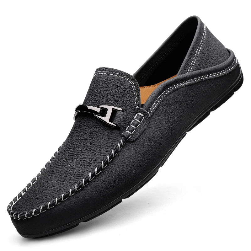 Silas | Luxe Leather Loafers