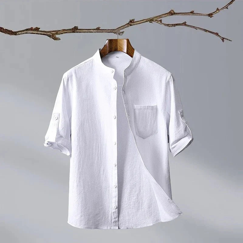 Freya | Elegant Linen Shirt