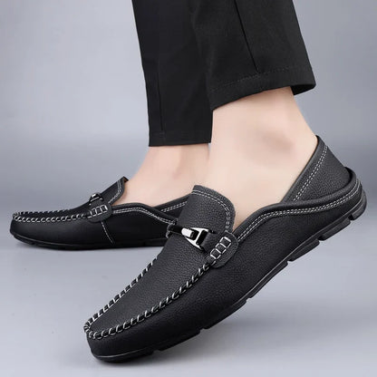 Silas | Luxe Leather Loafers