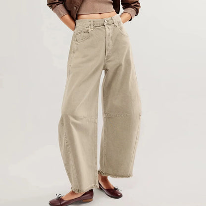 Freya | Distressed High-Rise Jeans