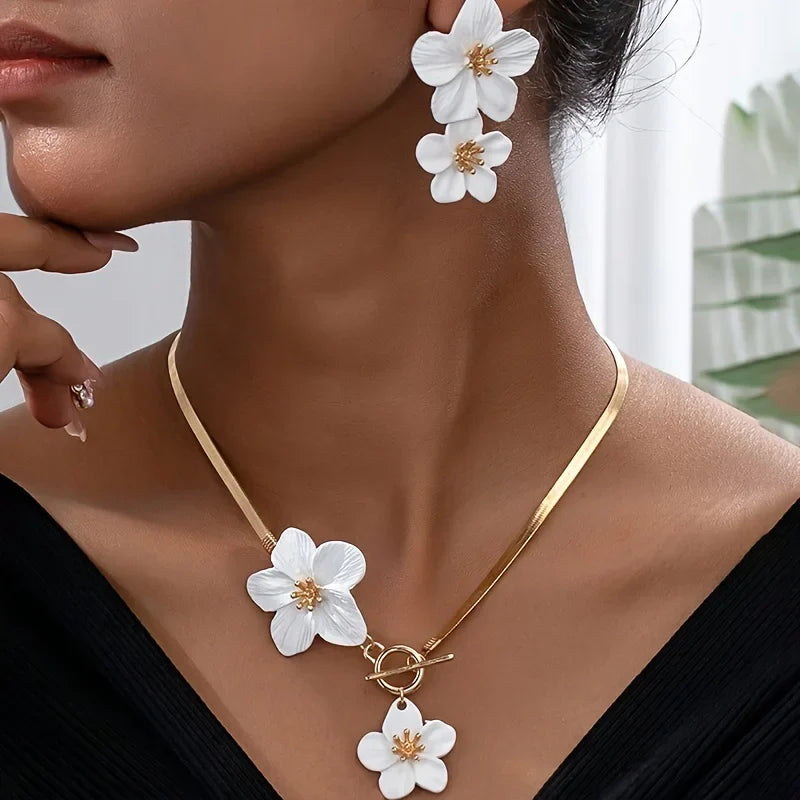Tabitha | Elegant Floral Two-Piece Set
