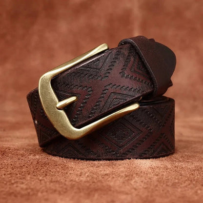 Freya | Luxe Tribal Leather Belt