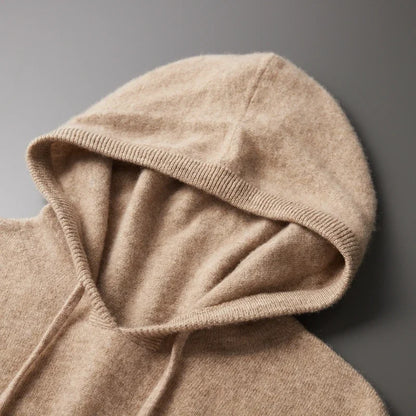 Reuben | Luxurious Cashmere Drawstring Hoodie