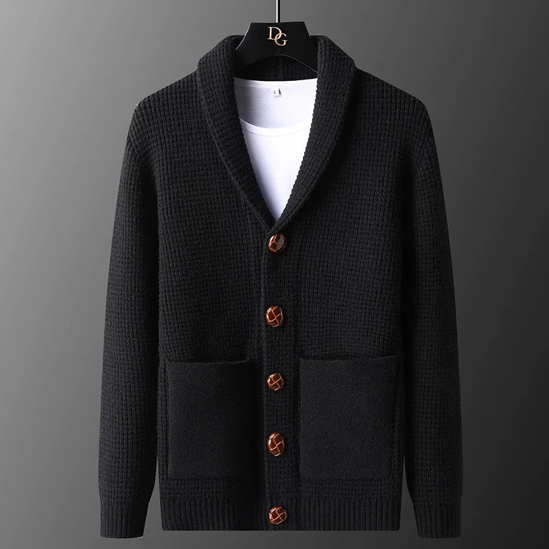 Marcus | Classic Wool Button-Up Shirt