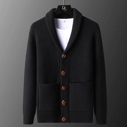 Marcus | Classic Wool Button-Up Shirt