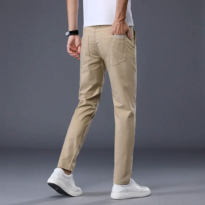 Lucian | Tailored Cotton Dress Trousers
