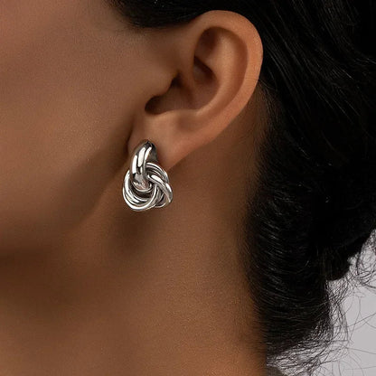 Sienna | Elegant Knot Earrings