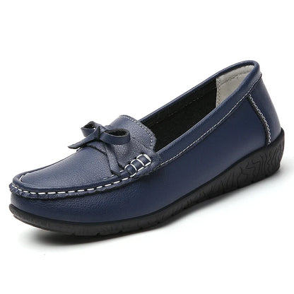 Sigrid | Chic Leather Slip-On Loafers