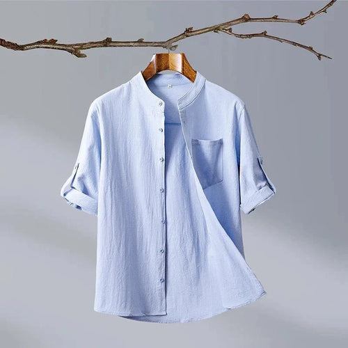 Freya | Elegant Linen Shirt
