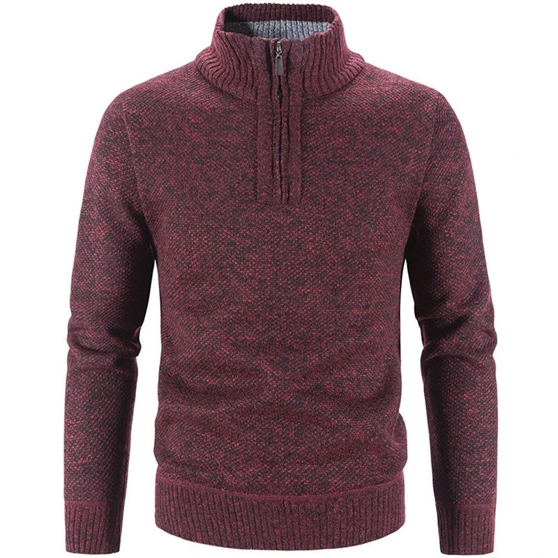 Isaac | Luxe Half-Zip Sweater