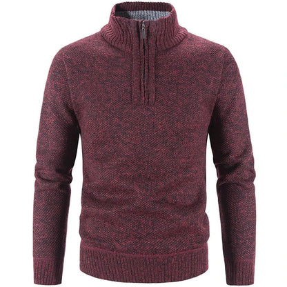 Isaac | Luxe Half-Zip Sweater