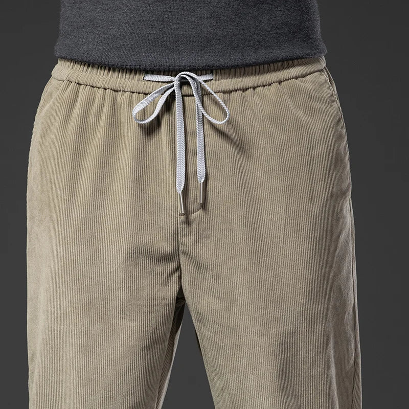 Ephraim | Luxe Corduroy Drawstring Pants