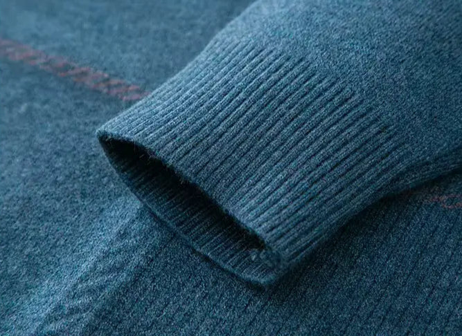 Mathis | Luxe Wool Blend Quarter-Zip Sweater