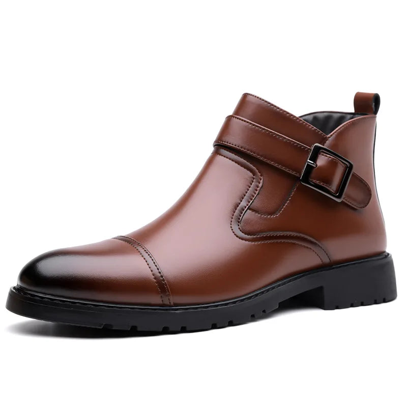 Archer | Luxe Leather Chelsea Boots