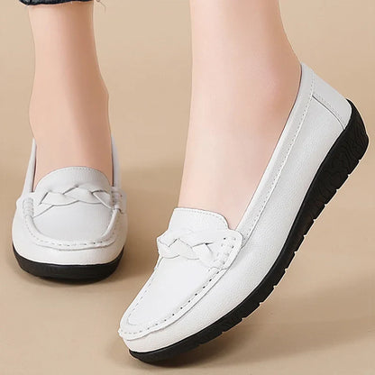 Sylvie | Luxe Leather Cushioned Loafers