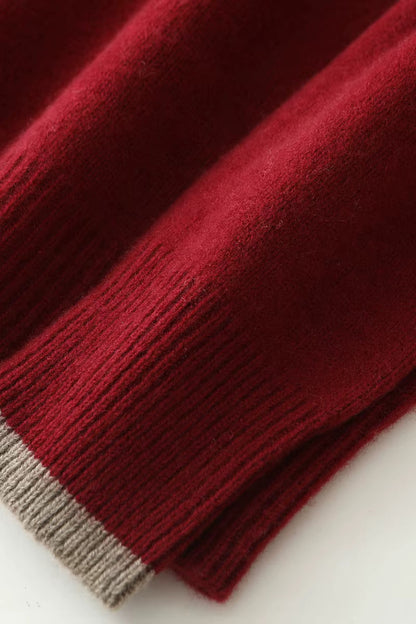 Caspian | Luxe Wool Quarter-Zip Sweater
