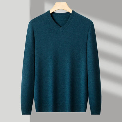 Conrad | Luxe Wool V-Neck Sweater
