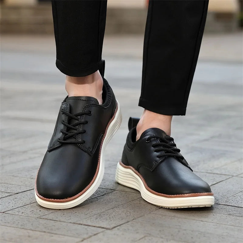 Elias | Premium Leather Lace-Up Shoes