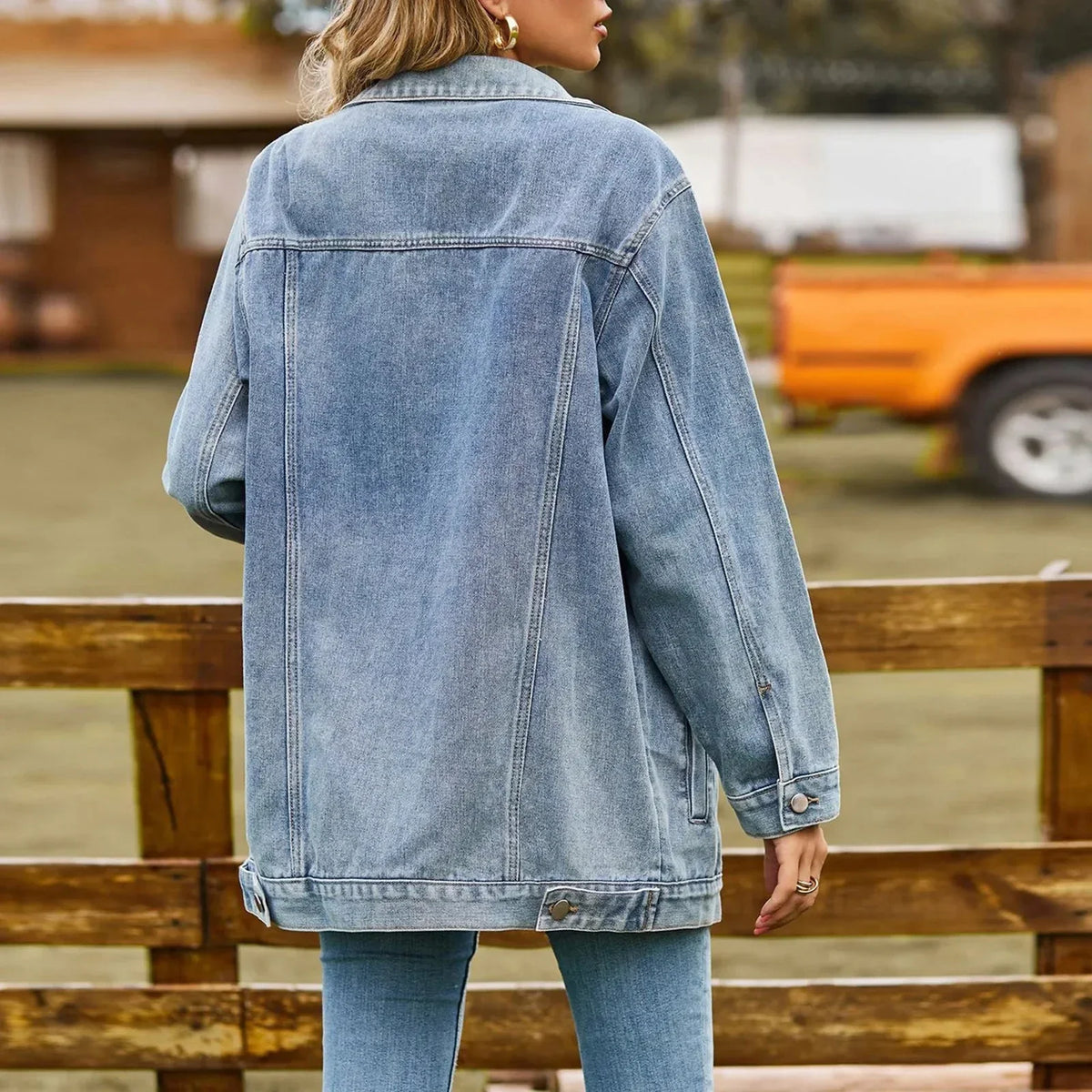 Harlow | Vintage-Inspired Denim Jacket