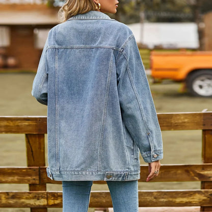 Harlow | Vintage-Inspired Denim Jacket