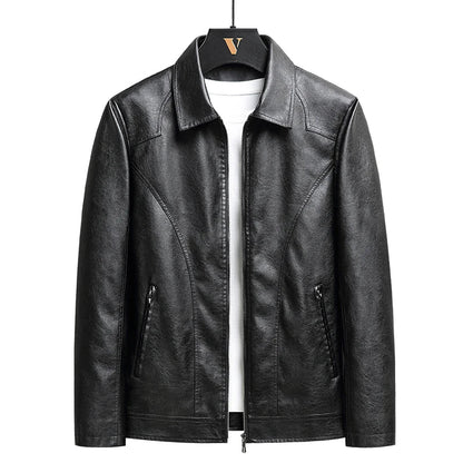Freya | Sleek Faux Leather Jacket