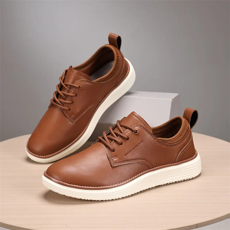 Elias | Premium Leather Lace-Up Shoes