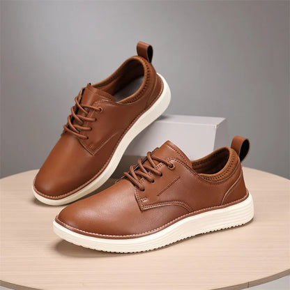 Elias | Premium Leather Lace-Up Shoes