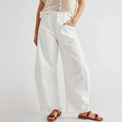 Freya | Distressed High-Rise Jeans