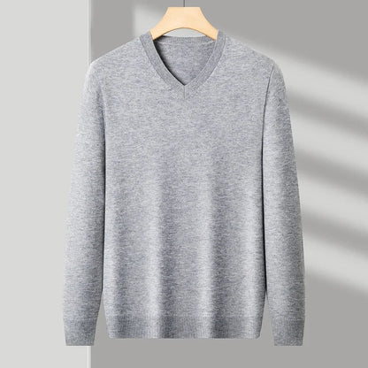 Conrad | Luxe Wool V-Neck Sweater