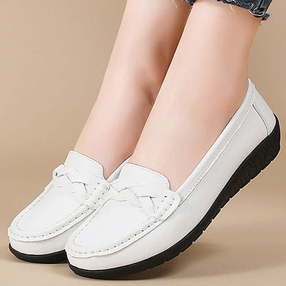 Sylvie | Luxe Leather Cushioned Loafers