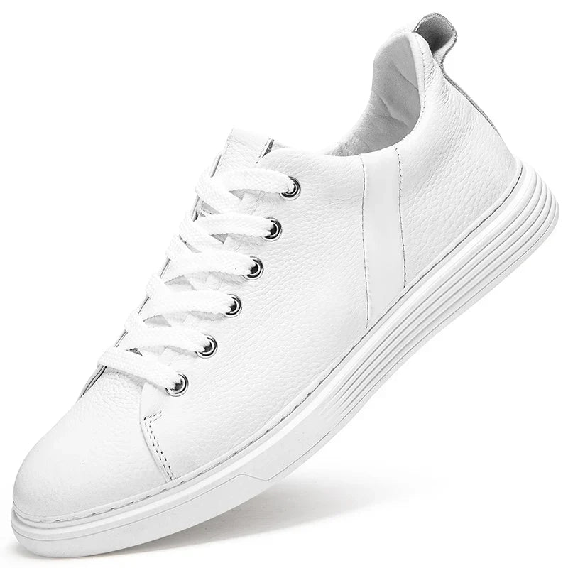 Callum | Luxe Leather Low-Top Sneakers