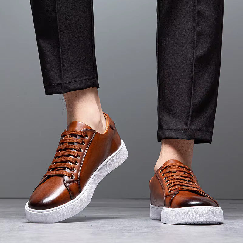 Clyde | Luxe Genuine Leather Sneakers