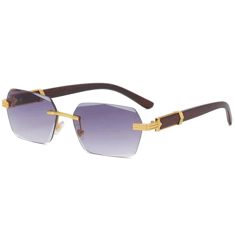 Juliette | Rimless Square Sunglasses