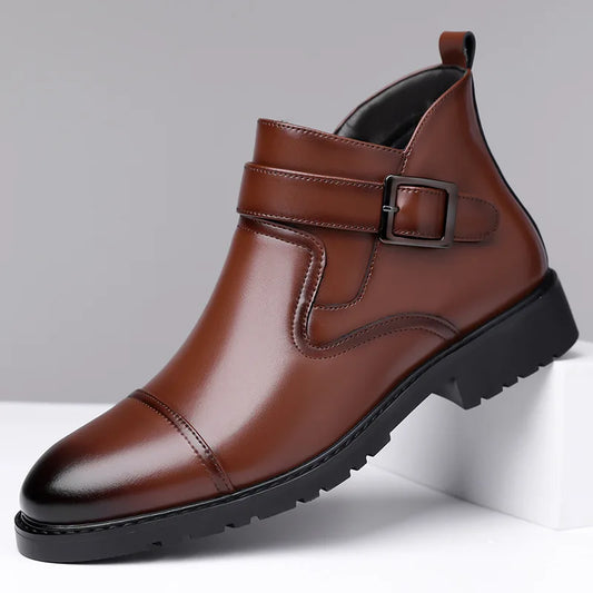 Archer | Luxe Leather Chelsea Boots