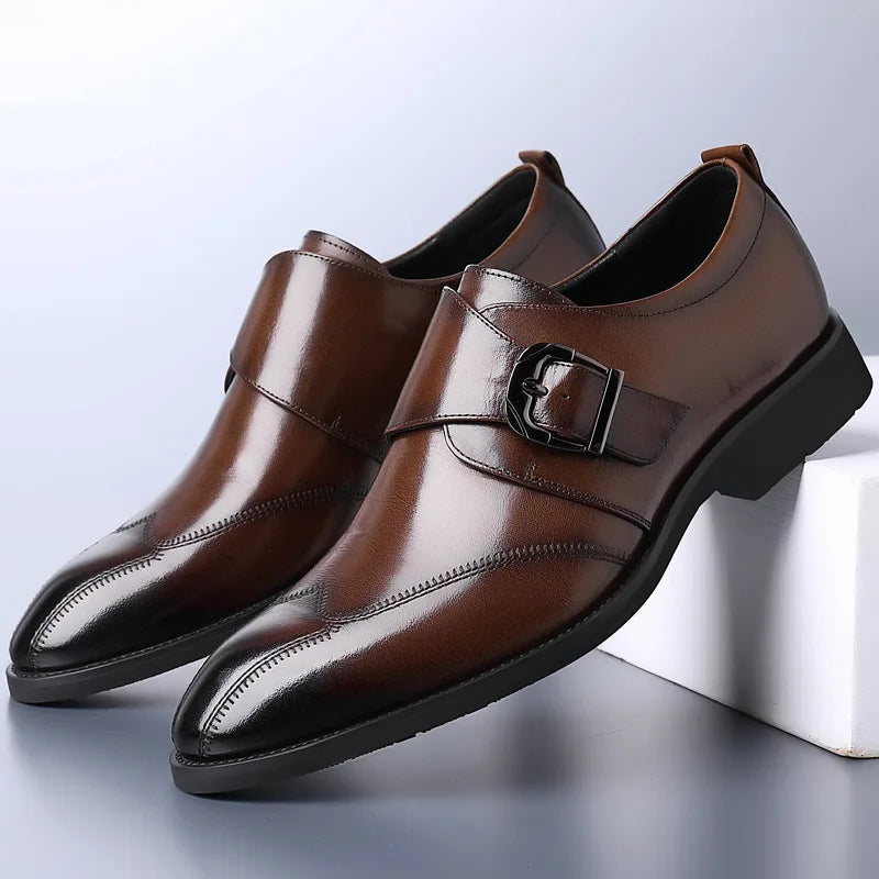 Laurent | Elegant Leather Dress Shoes