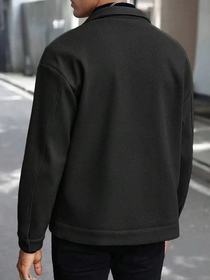 Ignatius | Tailored Wool Button-Up Jacket
