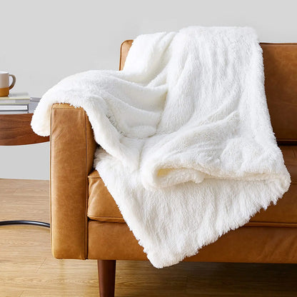 Saskia | Plush Faux Fur Throw Blanket