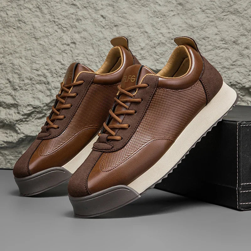 Sebastian | Luxe Leather Sneakers