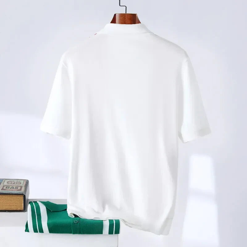 Julian | Classic Striped Polo Shirt