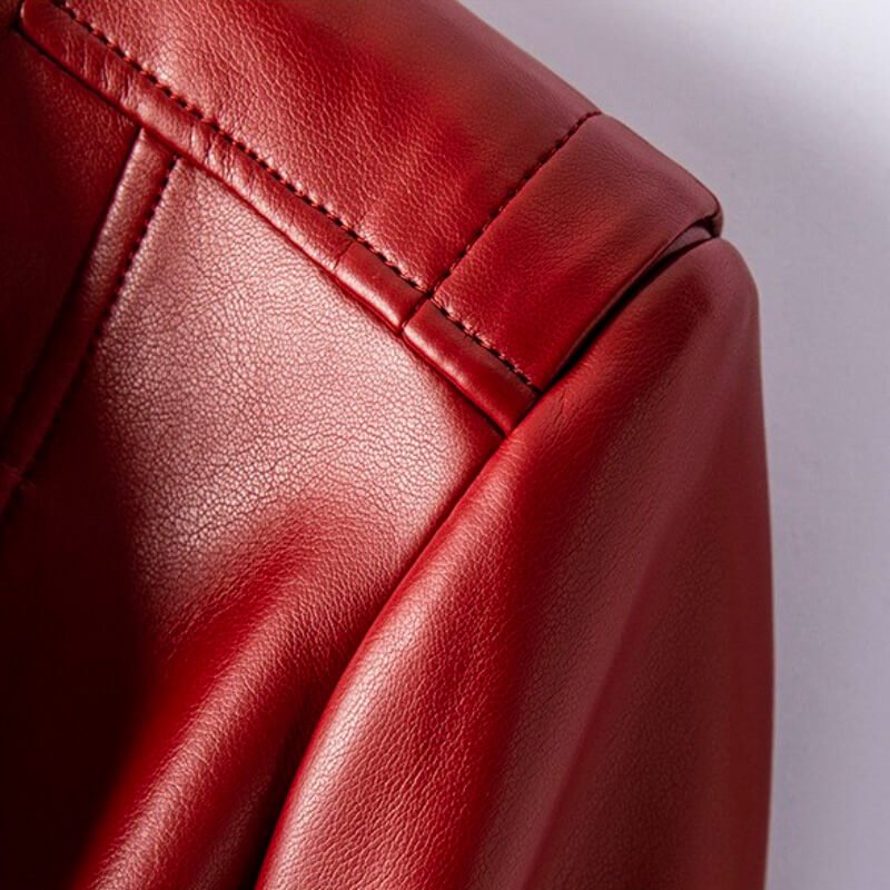 Freya | Luxe Leather Biker Jacket