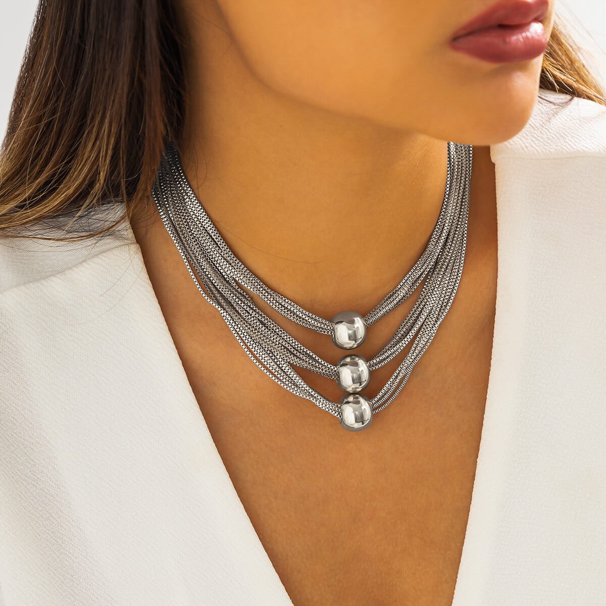 Esme | Timeless Sphere Pendant Necklace