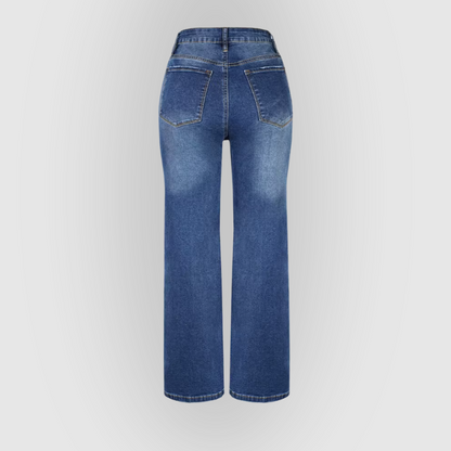 Sophia | Chic High-Waist Flare Wide Leg Jeans
