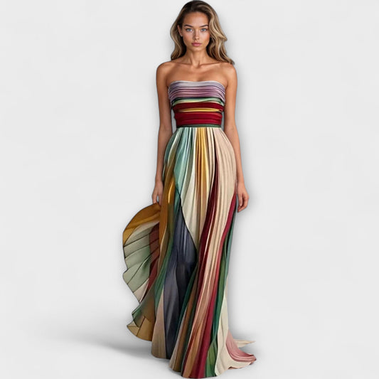 Sophia | Chic Long Sleeve Maxi Dress for Women