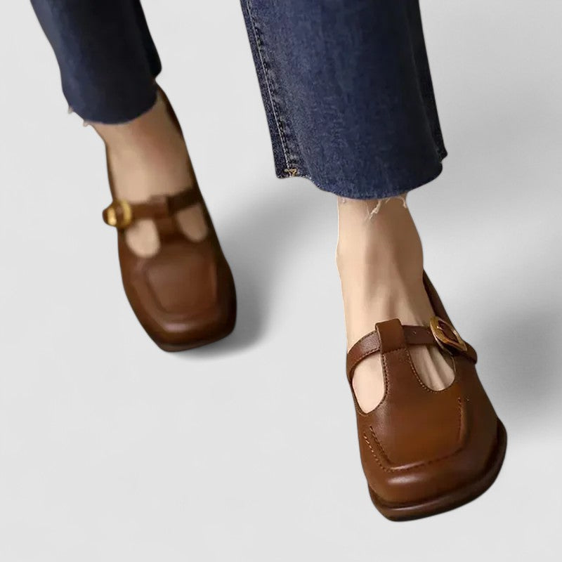 Sophia | Classic Comfortable T-Strap Mary Jane Shoes